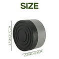 thumbnail image 5 of 4 Pcs/Set Tampons Anti-Vibration Caoutchouc Réduction du Bruit Vibration Anti-Marche Pied de Montage pour Laveuse et Sécheuse Réglable en Hauteur Machine à Laver Tapis (Gris), 5 of 5
