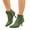 Green, variant on Women's Kitten Heel Ankle Boots Short Bootie Pumps Close Pointed Toe Slip-on Stiletto High Heel Dress Shoes Suede Zipper 2.8 Inch