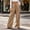 #3Khaki, variant on Byworldtasic Women's Flowy Pleated Trousers Elastic Waist Loose Fit Palazzo Business Casual Lounge Pants with Pockets
