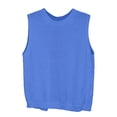 thumbnail image 4 of XIYON Womens Summer Tops Women Backless Tie Up Sweater Vest Sleeveless Crewneck Knit Crop Tops Open Back Crochet Pullover Tank Tops Beach Vacation Clothes Breathable, 4 of 6