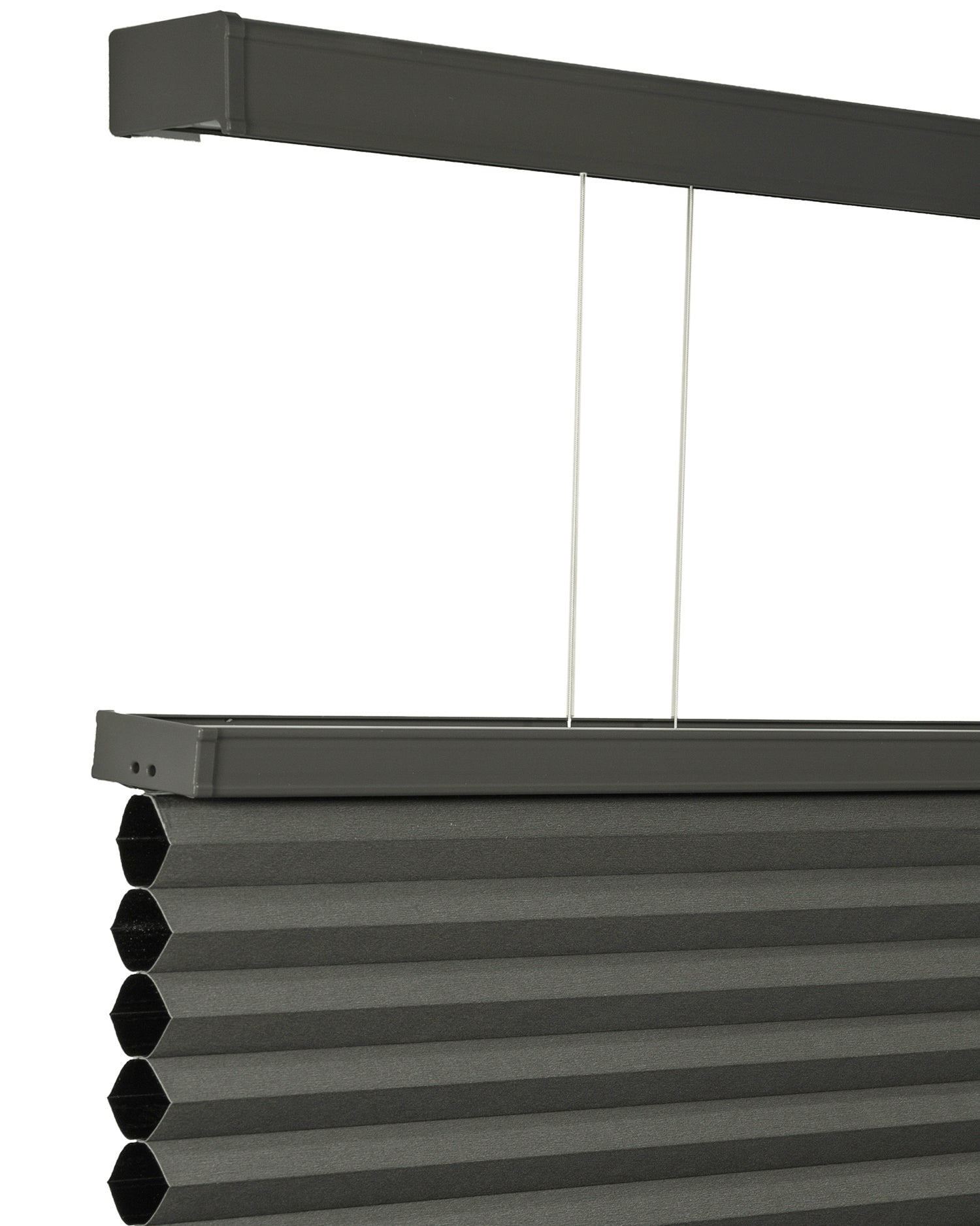 Chicology Cordless Top Down Bottom Up Blackout Cellular Shade Tarpaulin Grey 33.25 in. W x 48 in. L
