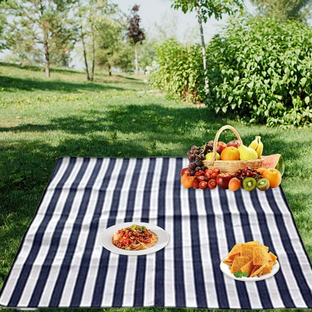 SDJMa Picnic Blankets Large, Waterproof Foldable Outdoor Beach Blanket Oversized 60x79