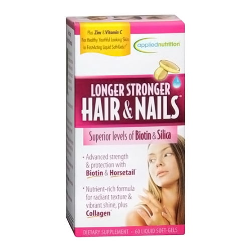 Applied Nutrition Longer Stronger Hair And Nails Dietary Supplement