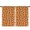 Sunflower and Outline, variant on Blackout Kids Curtains,Sunflower and Outline Orange Pattern Children's Insulated Curtains Set Of 2,Bedroom Essentials,Toddler Room Decor 42"x63"
