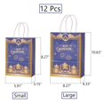 thumbnail image 2 of 12Pcs Paper Cookie Party Supplies Goody Treat Eid Mubarak Muslim Ramadan Favor Gift Bags LARGE C, 2 of 8