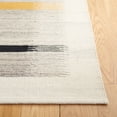 thumbnail image 2 of Safavieh  Handmade Kilim Fila Boho Stripe Wool Rug 6'  x  6' - Ivory/Grey - Round, 2 of 5