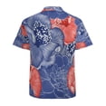 thumbnail image 3 of High Quality Hawaiian Shirts for Men Short Sleeve Aloha Beach Shirt Floral Summer Casual Button Down Shirts Blouses 3ADP32, 3 of 7
