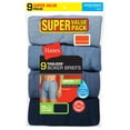 thumbnail image 3 of Mens Tagless Boxer Brief, 9 Pack, 3 of 3