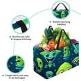 thumbnail image 3 of Alien Large Capacity Reusable Foldable Oxford Cloth Grocery Baskets - Multipurpose Storage Basket and Decorative Box, 3 of 7