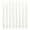 White, variant on Elegant European Style Taper Candle, Exquisite Serrated Edges, Creates Cozy Ambiance for Dinners, Weddings, Events, Ideal Gift for Family and Friends