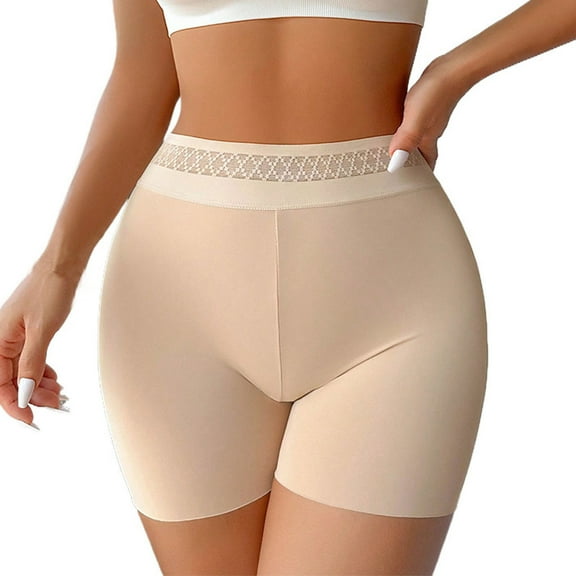 GHSOHS Womens Underwear Pantys Underwear Ladies Panties Women's Cotton Panties Lifting Belly Pants Shapewear Control Fitting Mid Waist Boyshorts Breathable Briefs Underpants Khaki Brief,L