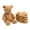 Brown, variant on Get Ready Kids Stuff Your Own Black Bear Plush Craft Kit, 13 in, 6 Pack, No Sew