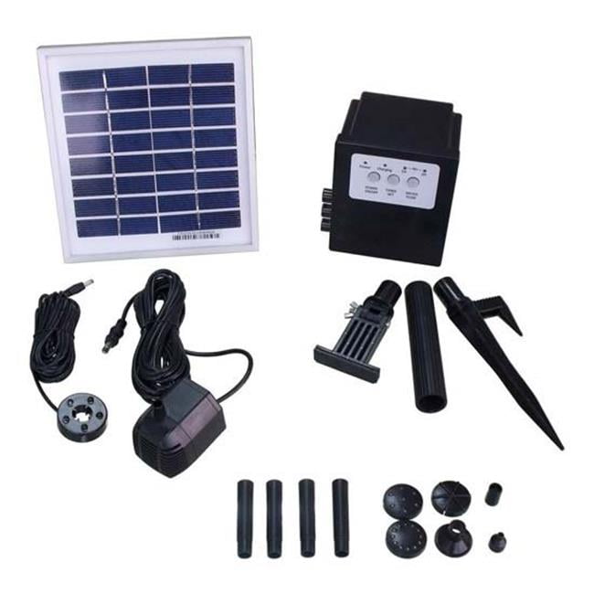 Garden Sun Light App012b 3 Watt Solar Panel With Water Pump Qty