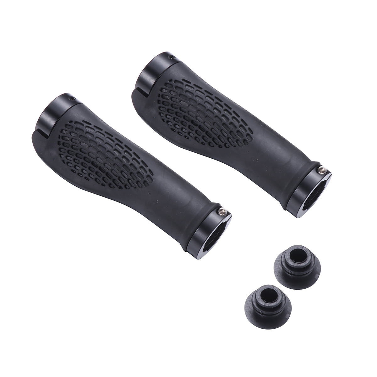 Etereauty 1Pair Bike Hand Grips Handlebar Lockable Mountain Bike