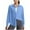 Blue, variant on Mgmyaa Women's Collared Sun Protection Shirts Long Sleeve UPF50+ Button Down Shirt Quick Dry Swim Summer Fall Beach Cover Up for Hiking