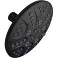 thumbnail image 4 of Westbrass SCH700P-62 Shower Bar with 5-Function Rainfall Shower Head and Panda Hand Held Sprayer, Matte Black, 4 of 8