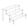 thumbnail image 4 of 1-3 Layers Acrylic Display Stand Perfume Figurine Transparent Storage Rack, 4 of 11