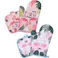 thumbnail image 1 of EeaseCA 2 Ensembles Gant de Cuisson et Support de Pot pour Barbecue, 1 of 7