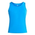 thumbnail image 2 of Athletic Works Men's & Big & Tall Men's Tri-Blend Tank Top, Sizes XS-4XLT, 2 of 5