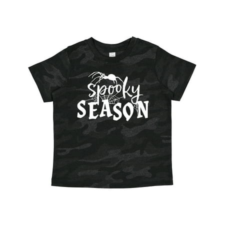 

Inktastic Spooky Season Halloween Spider Gift Toddler Boy or Toddler Girl T-Shirt