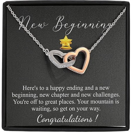 Personalized Graduation Gift Necklace, Graduation Gift for Her, College Graduation Gift for Her, High School, Senior Graduation, Class of 2022 With Message card