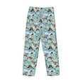 thumbnail image 3 of Vsdgher Cartoon Pirate Print Mens Pajama Pants Sleep & Lounge Pants, PJ Bottoms With elastic waistb and Pockets, 3 of 5
