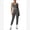 Grey, variant on IDOPIP 2 Piece Workout Sets for Women Seamless Halter V-Neck Tank Top Scrunch Butt Lifting High Waist Leggings Gym Sets Active Wear Sports Outfit M Blue