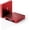 Red, variant on FiiO DM13 Multifunctional Portable Stereo CD Player with Long-Lasting Battery, Supports USB Ripping, Optical/coaxial/3.5mm/4.4mm outputs (Red Bluetooth)