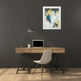 thumbnail image 3 of Vess, June Erica 19x24 White Modern Wood Framed Museum Art Print Titled - Mix and Mingle I, 3 of 4