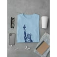 thumbnail image 3 of Independence Statue Of Liberty T-Shirt Men -Image by Shutterstock, Male Large, 3 of 4