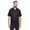 Black, variant on Harriton M348P Men's Advantage Snag Protection Plus IL Pocket Polo-Black-2XL