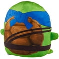 thumbnail image 2 of Mattel Teenage Mutant Ninja Turtles: Mutant Mayhem Plush Toys Cuutopia, 10 Inch Rounded Leonardo Kawaii-Style Plush, Blue Masked Leo Collectible, 2 of 5