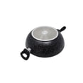 thumbnail image 2 of Westinghouse Wok Antiadherente de Mármol Negro 32 cm (WCCW0009032MBB) White-Westinghouse Mármol, 2 of 5
