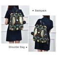 thumbnail image 4 of FORMRS Women's Travel Backpack Purse Anti-Theft Hidden Pockets Casual Shoulder Bag, Mystical Owls Pattern, 4 of 7