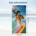 thumbnail image 3 of PHYHOO Water-Skiing Dog , Sand Free Microfiber , Quick Dry Absorbent Bath Towels for Swimming Pool, Camping, Picnic, Yoga Gym Sports 30x60in, 3 of 8