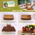 thumbnail image 4 of Pack of 1 Organic Coco Coir Bricks- 100% Natural Compressed Coco Peat Brick Coconut Fiber Substrate with Low EC& pH Balance, Coir Plant Soil Enhance Root Growth for Herbs, Flowers, House Plants, 4 of 7