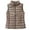 Khaki-vestidos de otoño para mujer, variant on Aboser Womens Down Vests Outerwear Lightweight Stand Collar Puffy Vest Warm Sleeveless Quilted Jacket Coat Winter Zip Up Jackets Outwear