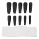 thumbnail image 2 of 10 Uds. De uñas postizas brillantes de ataúd largo, prensa Artificial en cubierta completa, puntas postizas, accesorios de manicura para mujeres y niñasN5355-08, 2 of 14