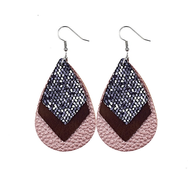 Fiudx Pendientes Acrílicos, Joyería de Moda Colorida, Elegantes Accesorios de Aleación, Perfectos para Bodas, Fiestas, Eventos Casuales, Regalo para Mujeres y Niñas, Incluye Un Par.