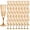 Gold, variant on Plastic Champagne Flutes, 24PCS Pink Plastic Wine Glasses Goblets Reusable Champagne Flute for Weddings, Bachelor Parties, Toasting, and Events (24, Pink)
