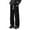 Black, variant on Lined Casual Pants, Relaxed Fit Straight Leg Trousers, Soft Warm Winter Comfort, Lined, Thermal Work, with Pockets, Durable Daily Wear