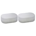 thumbnail image 4 of Raindrops 2pcs Outdoor Soap Box Wear-resistant Sealed Soap Box With Sponge Liner Portable Soap Box, 4 of 8