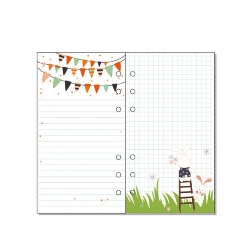 A5/A6 Size Planner Diary Insert Refill NoteBook Schedule Organiser Plan Paper 40