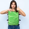 thumbnail image 4 of SOPOTUTU 6Pcs Soccer Training Vest Polyester Assorted Color for Football Practice Jersey 11.8X16.5X0.2in, 4 of 6