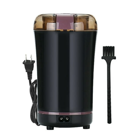 

FTjfrsbc Coffee Bean Grinder Stainless Steel Blade Electric Mill for Herb (US 110V)