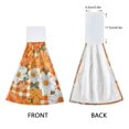 thumbnail image 3 of Yayeee Kitchen Hanging Hand Towels Set of 2 with Loop Bathroom Absorbent Tie Towel, Sunny Floral, 3 of 7