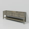 thumbnail image 5 of Norwalk 84 in W x 22 in D Grey Oak Double Bath Vanity, 5 of 9