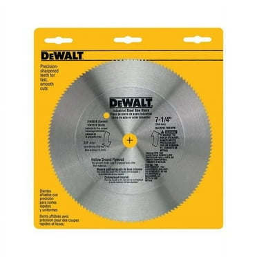 DEWALT 7-1/4  140T Hollow Ground Plywood Cutting Saw Blade