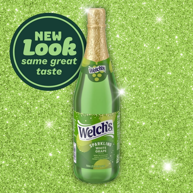 Welch's Sparkling White Grape Juice Cocktail fl oz Bottle