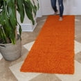 thumbnail image 2 of Ottomanson Non-Slip Rubberback Soft Shag Runner Rug for Hallway and Bathroom, Area Rug for Living Room, Bedroom, Dining Room, 2 of 8
